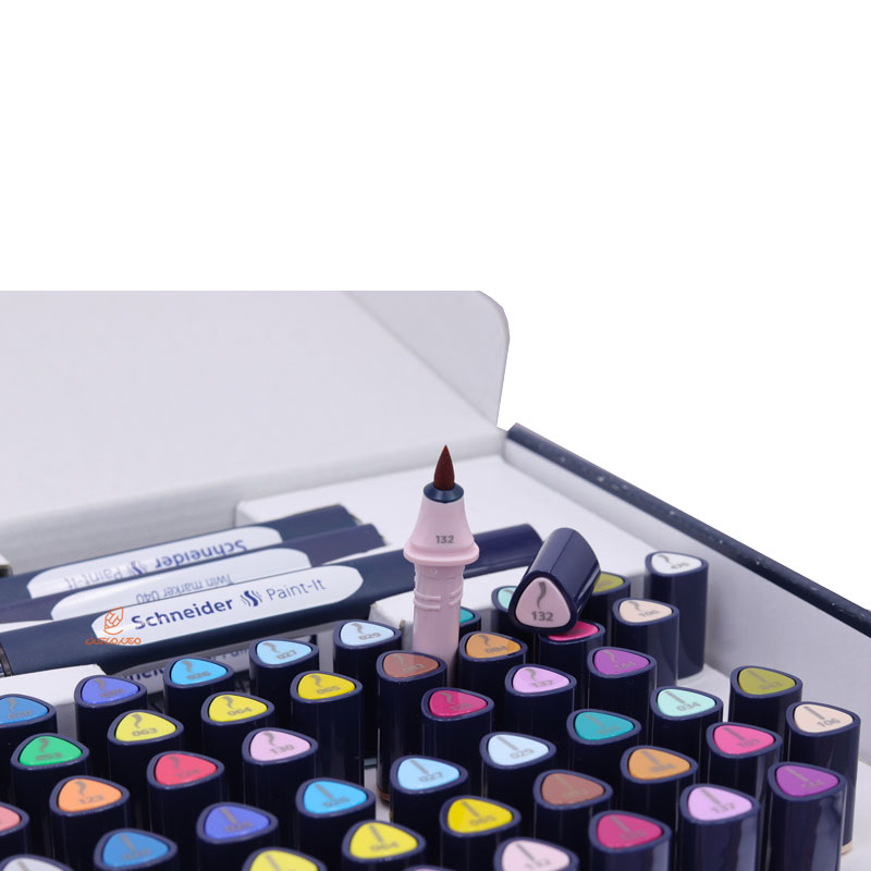 ست ماژیک دو سر 72 تکه اشنایدر SCHNEIDER (11)