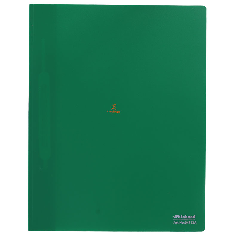 پوشه پلاستیکی شفاف سبز A4 مدل اکو 4713 سهند (3)