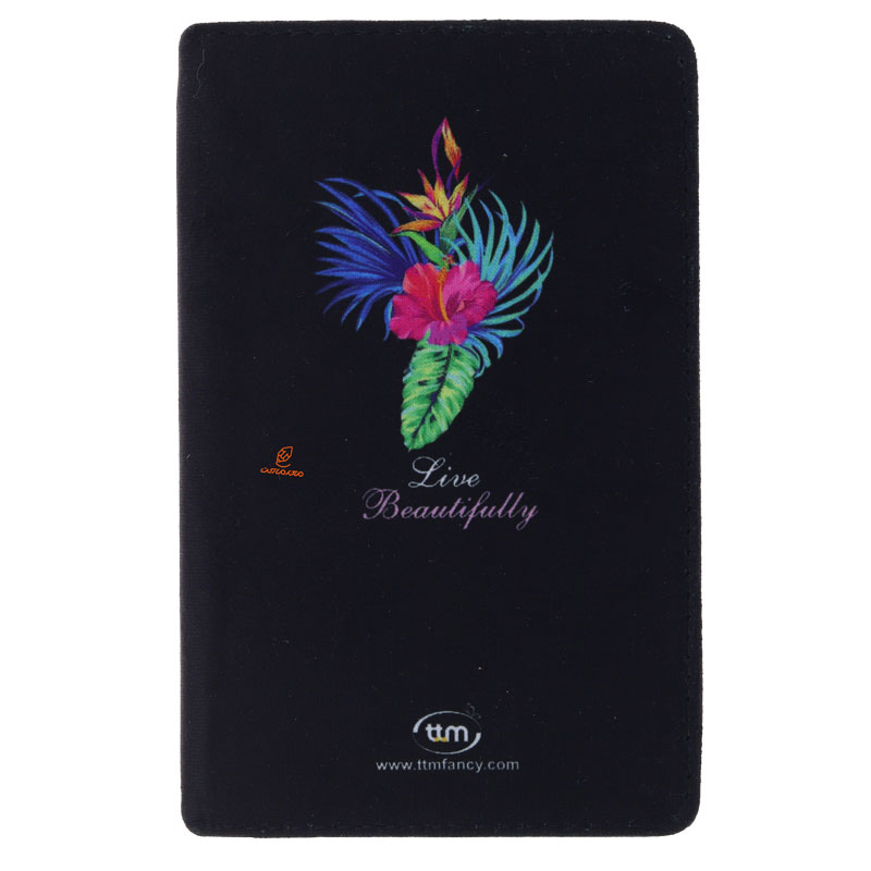 ست جامدادی و دفترچه یادداشت طرح گل صورتی 0130 کلیپس CLIPS (1)