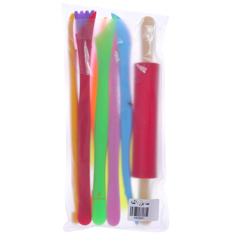 ست ابزار 10 عددی پلاستیکی مجسمه سازی (3)