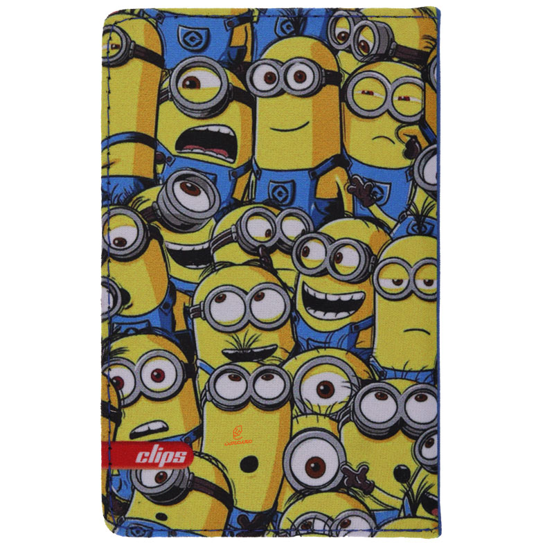 ست جامدادی و دفترچه یادداشت طرح مینیون 0130 کلیپس CLIPS (4)