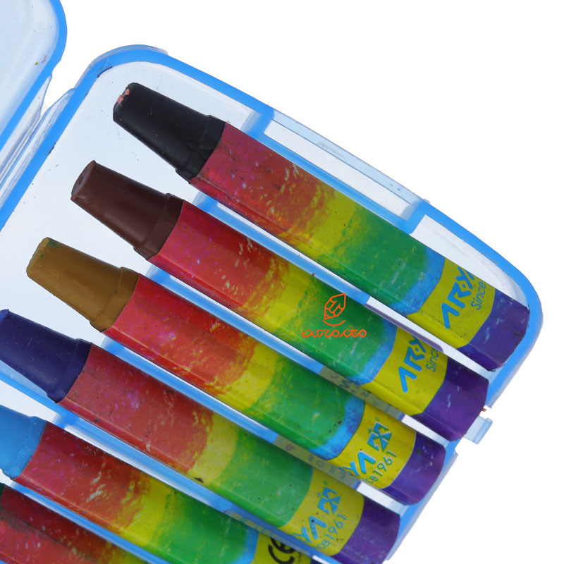 پاستل 12 رنگ طلقی آبی آریا (5)