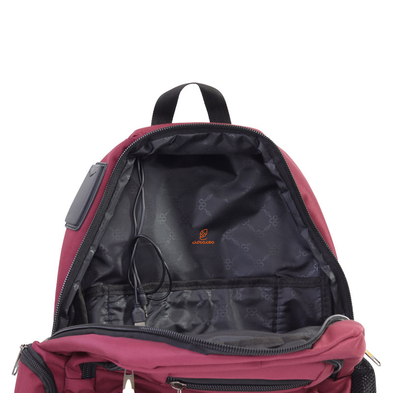 کوله پشتی زرشکی کد 939 کاتر پیلار (5)