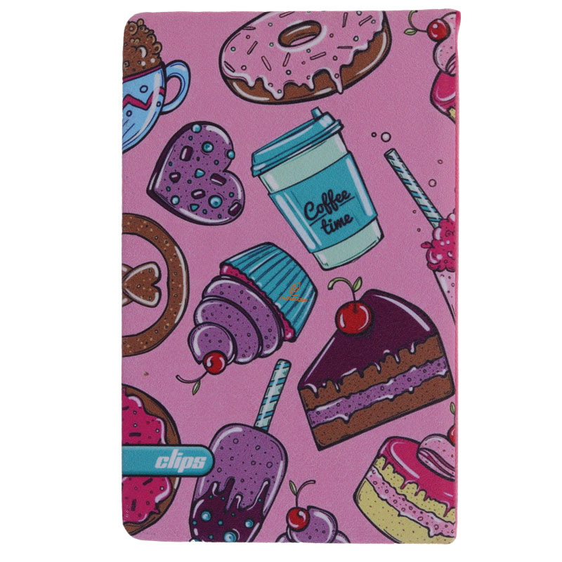 ست جامدادی و دفترچه یادداشت طرح کیک 0130 کلیپس CLIPS (5)