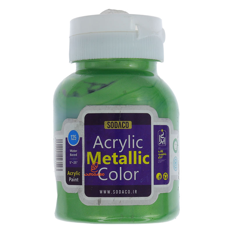 اکریلیک 125 میل Metallic متالیک سوداکو SODACO (9)