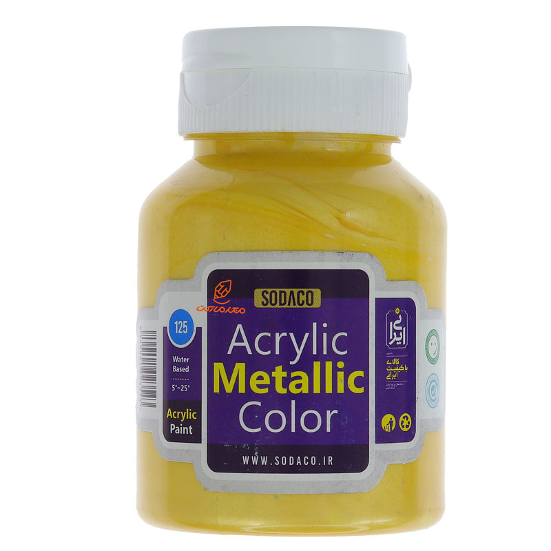 اکریلیک 125 میل Metallic متالیک سوداکو SODACO (6)
