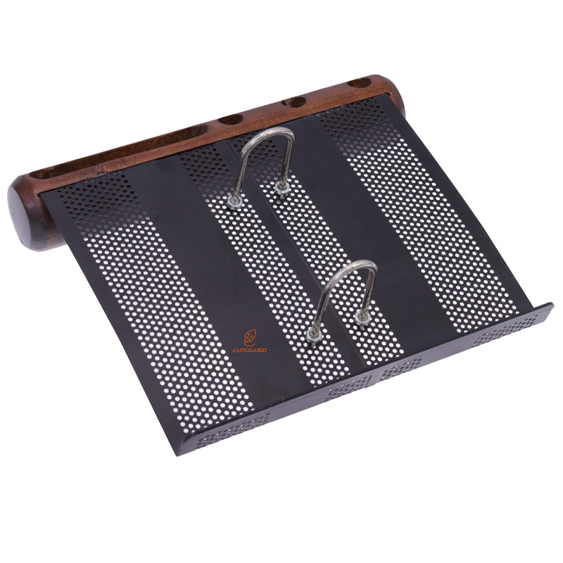 ست اداری چوب و فلز 7 تیکه قهوه ای تیره VZ-237 وافر (1)