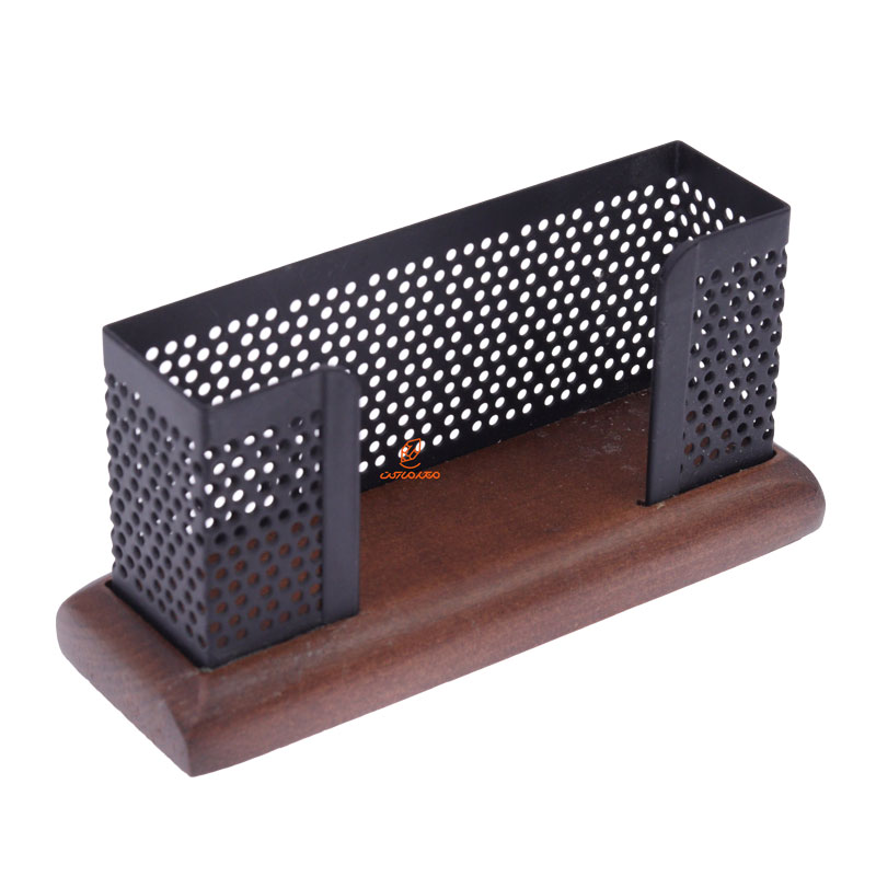 ست اداری چوب و فلز 7 تیکه قهوه ای تیره VZ-237 وافر (8)