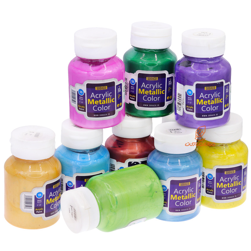 اکریلیک 125 میل Metallic متالیک سوداکو SODACO