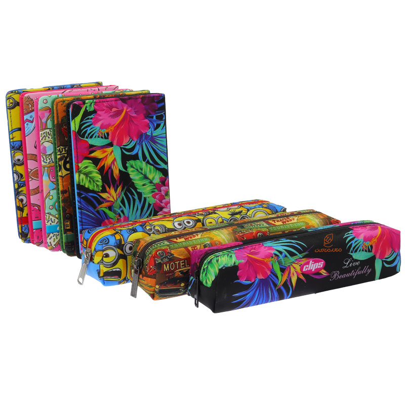 جامدادی همراه دفتر طرح داره کلیپس