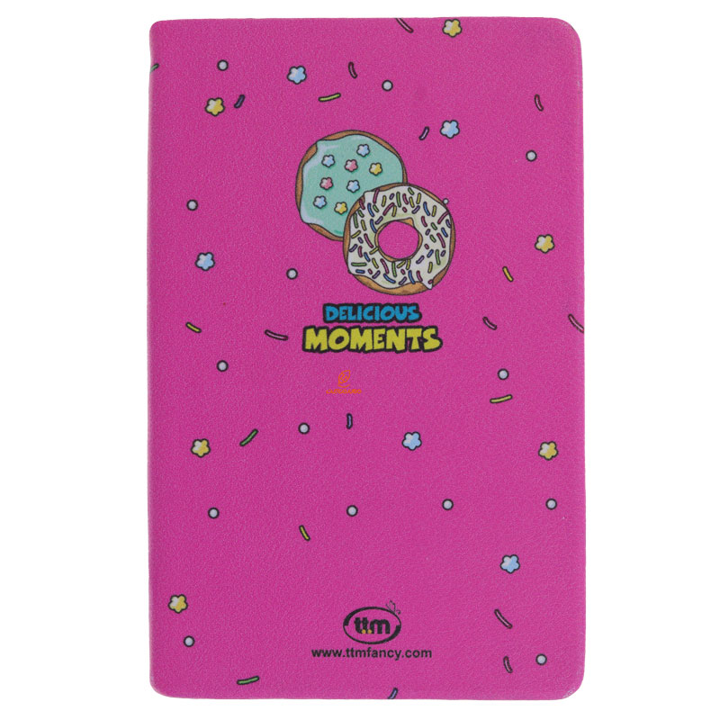 ست جامدادی و دفترچه یادداشت طرح دونات 0130 کلیپس CLIPS (1)