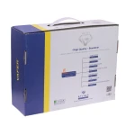 ست اداری چوب و فلز 7 تیکه قهوه ای تیره VZ-237 وافر (3)