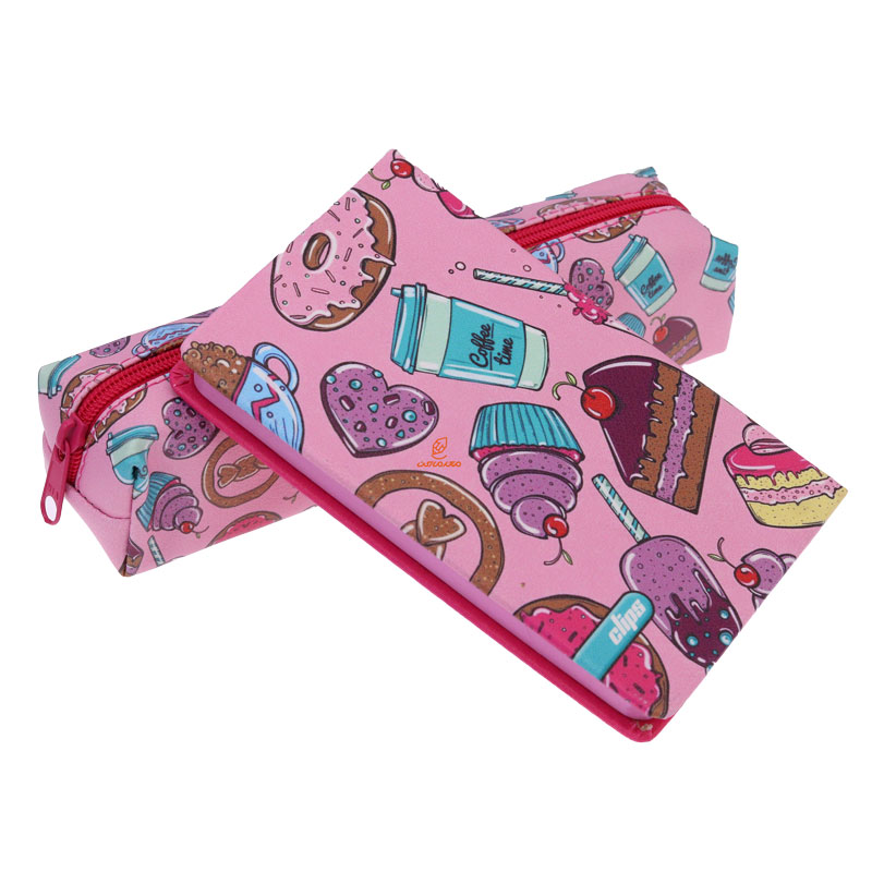 ست جامدادی و دفترچه یادداشت طرح کیک 0130 کلیپس CLIPS