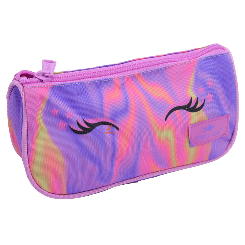 کوله پشتی سه تکه طرح یونی کورن صورتی 2688 گلسی برد GLOSSY BIRD (3)