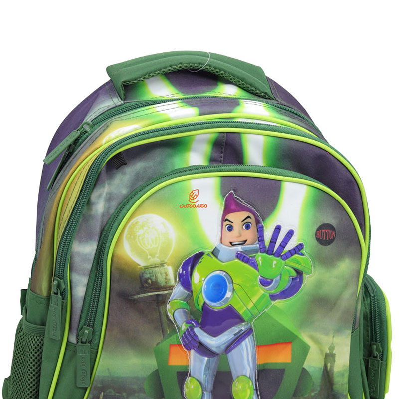 کوله پشتی سه تکه طرح فضانورد 2268 گلسی برد GLOSSY BIRD (7)