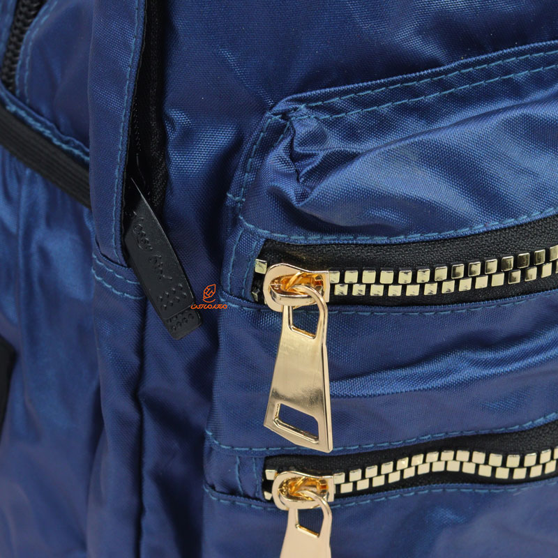 کوله پشتی دخترانه پولک دار آبی 2666 گلسی برد GLOSSY BIRD (4)