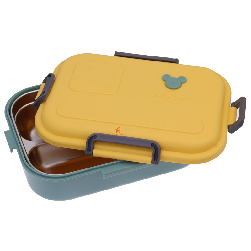 ظرف غذا یک طبقه 981 سبز CHEESE RAT (3)