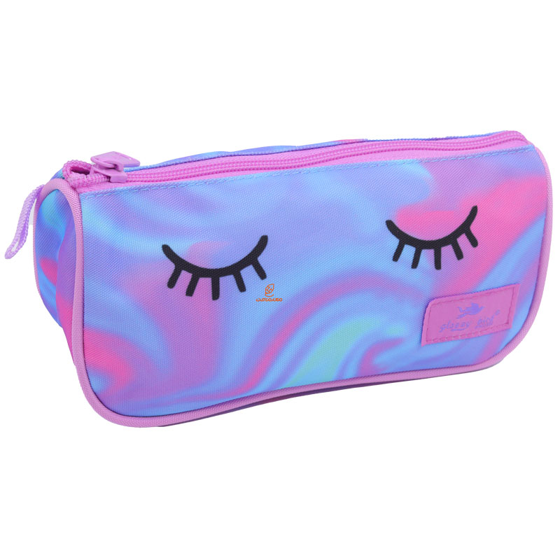 کوله پشتی چرخ دار طرح یونی کورن صورتی 2688 گلسی برد GLOSSY BIRD (9)