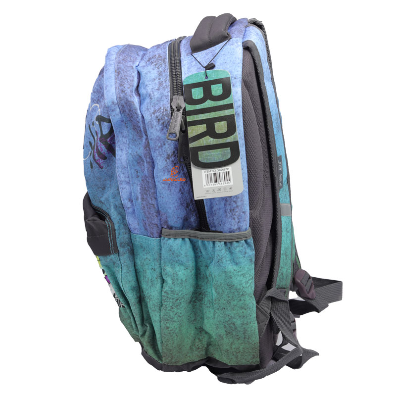 کوله پشتی طرح خیابان 2667 گلسی برد GLOSSY BIR (6)