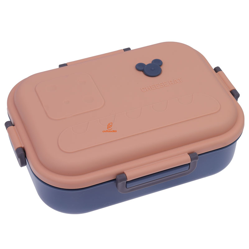 ظرف غذا یک طبقه 981 آبی تیره CHEESE RAT