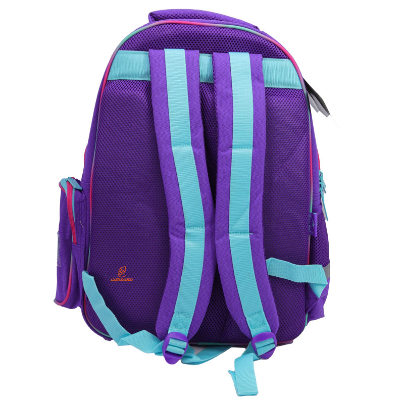 کوله پشتی سه تکه طرح دختر مو طلایی 2571 گلسی برد GLOSSY BIRD (5)