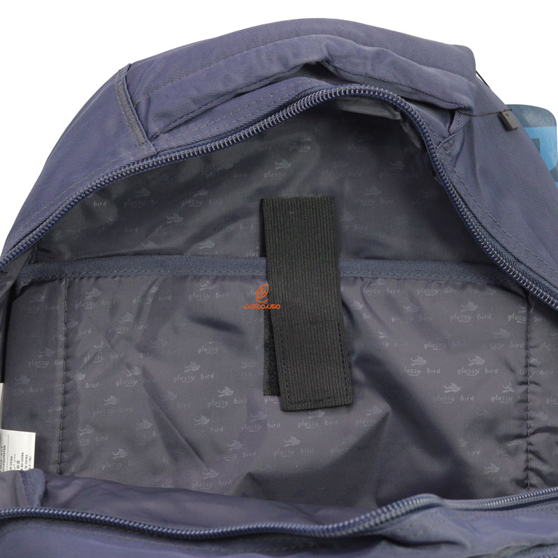 کوله پشتی دو تکه طوسی 2579 گلسی برد GLOSSY BIRD (9)