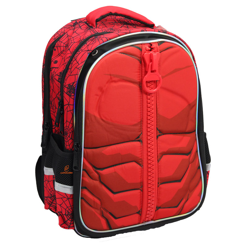 کوله پشتی سه تکه طرح مرد عنکبوتی 2689 گلسی برد GLOSSY BIRD (3)