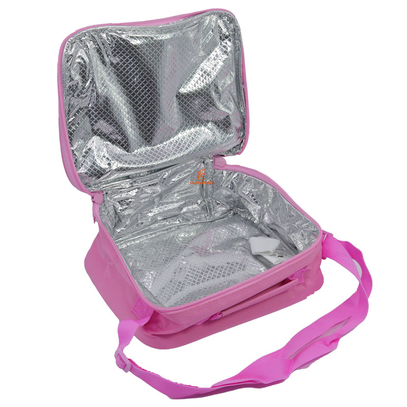 کوله پشتی سه تکه پولکی صورتی گلسی برد GLOSSY BIRD (12)