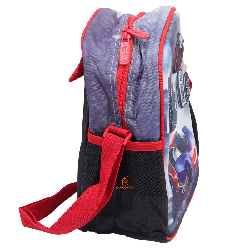 کوله پشتی سه تکه طرح ماشین مسابقه 2402 گلسی برد GLOSSY BIRD (9)