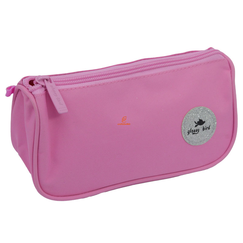 کوله پشتی سه تکه پولکی صورتی گلسی برد GLOSSY BIRD (10)