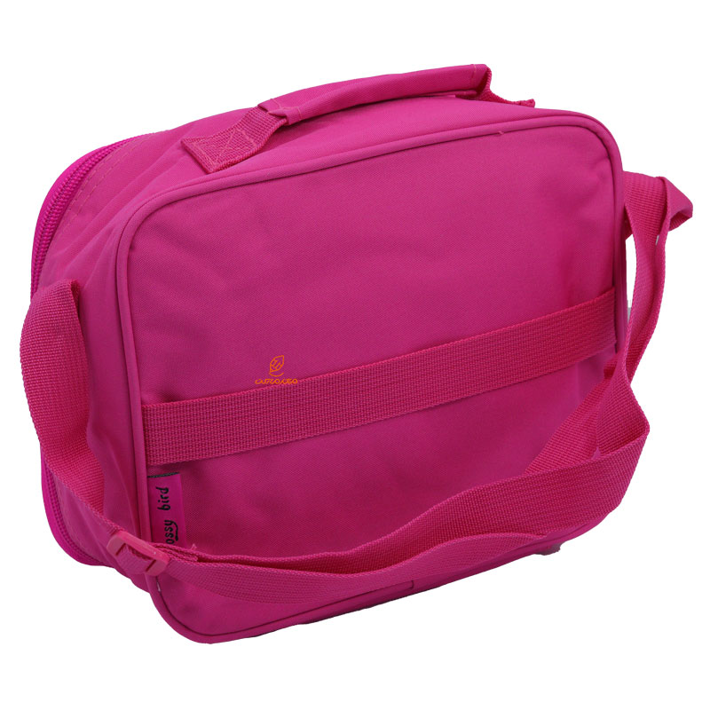 کوله پشتی سه تکه پولکی سرخابی گلسی برد GLOSSY BIRD (10)