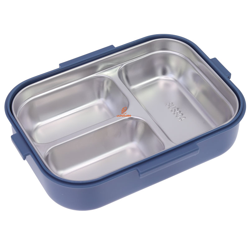 ظرف غذا یک طبقه 981 آبی تیره CHEESE RAT (4)