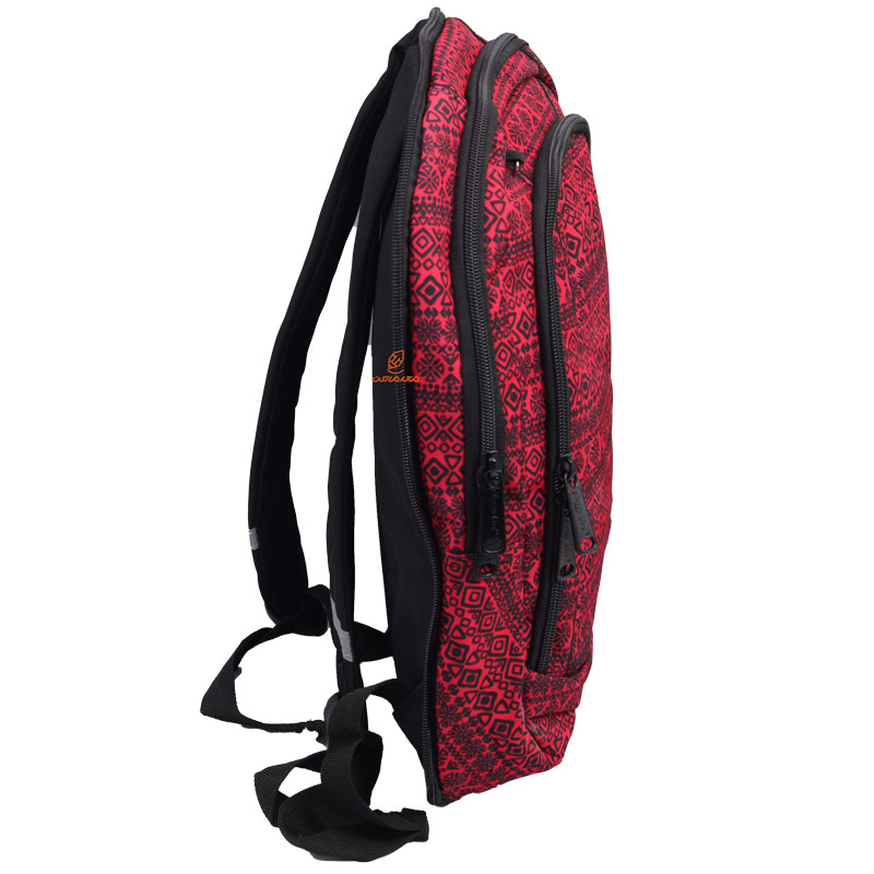 کوله پشتی سه تکه قرمز 2583 گلسی برد GLOSSY BIRD (10)