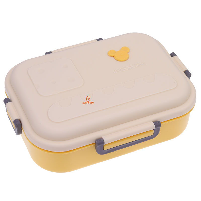 ظرف غذا یک طبقه 981 زرد CHEESE RAT