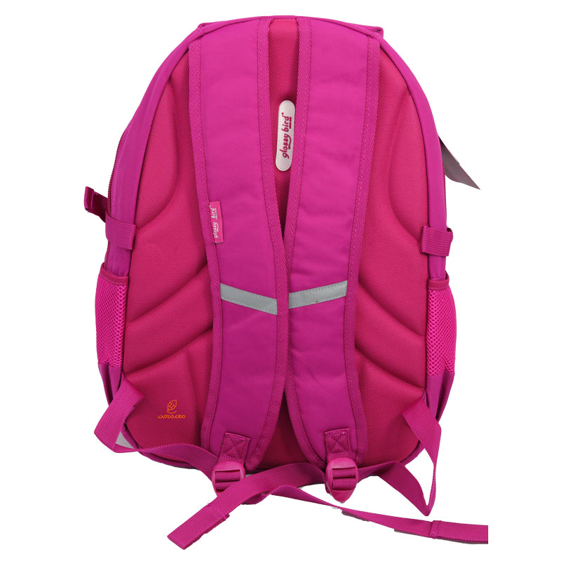 کوله پشتی دو تکه سرخابی 2579 گلسی برد GLOSSY BIRD (5)