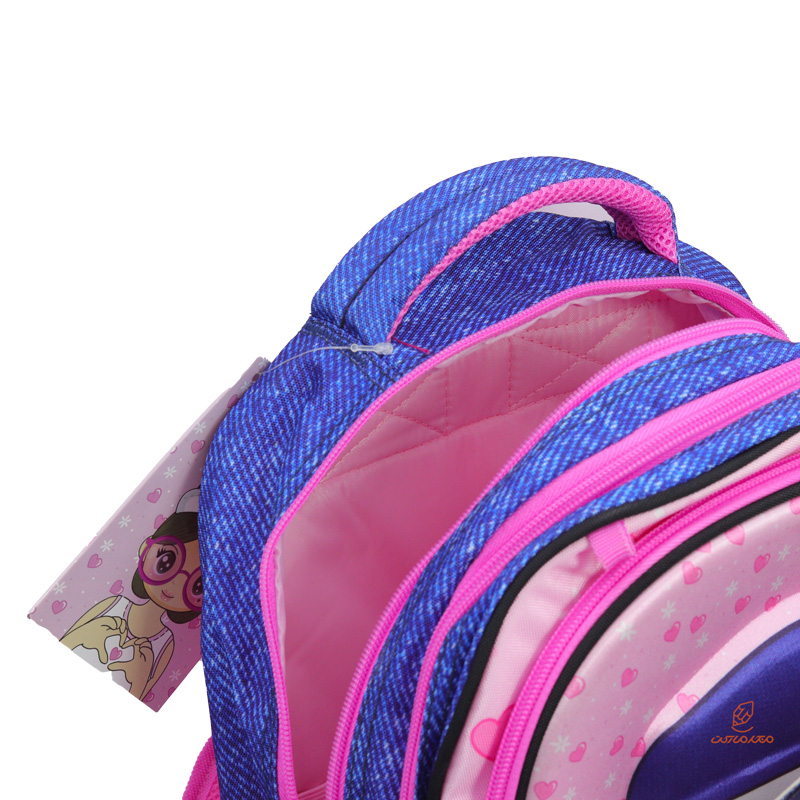 کوله پشتی سه تکه طرح برجسته 2361 گلسی برد GLOSSY BIRD (1)