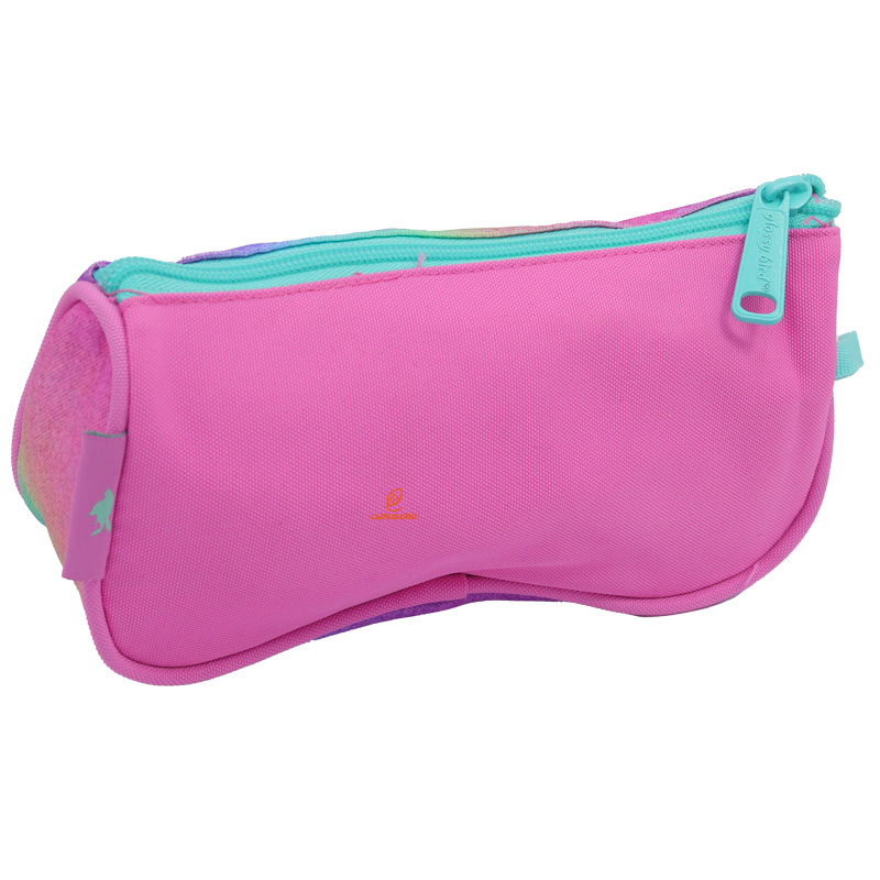 کوله پشتی دو تکه پولک دار طرح یونی کورن 2706 گلسی برد GLOSSY BIRD (1)