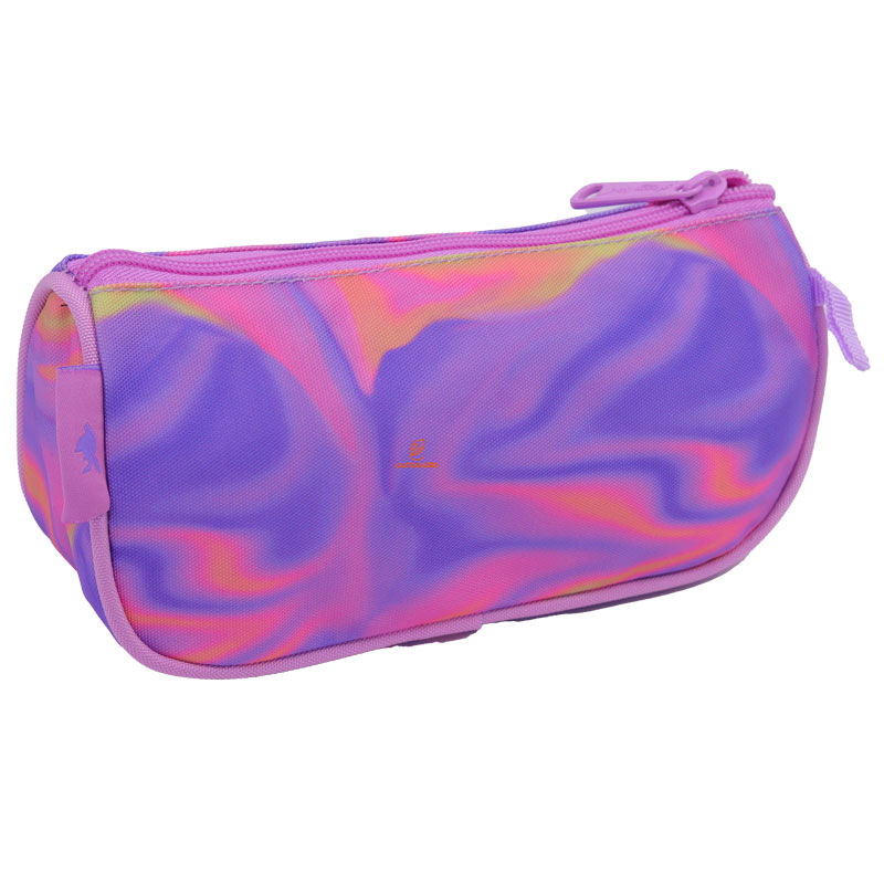 کوله پشتی چرخ دار طرح یونی کورن صورتی 2688 گلسی برد GLOSSY BIRD (14)