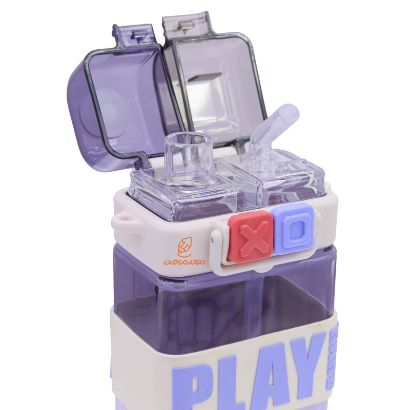 قمقمه دو در 520 میل H-6340 بنفش HELLODREAM (1)