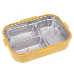 ظرف غذا یک طبقه 981 زرد CHEESE RAT (4)
