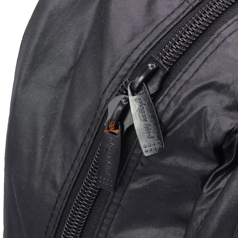 کوله پشتی دخترانه پولک دار مشکی 2666 گلسی برد GLOSSY BIRD (3)