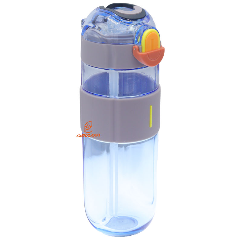 قمقمه نی دار 580 میل کد 822 آبی SPAGE CAPSULE