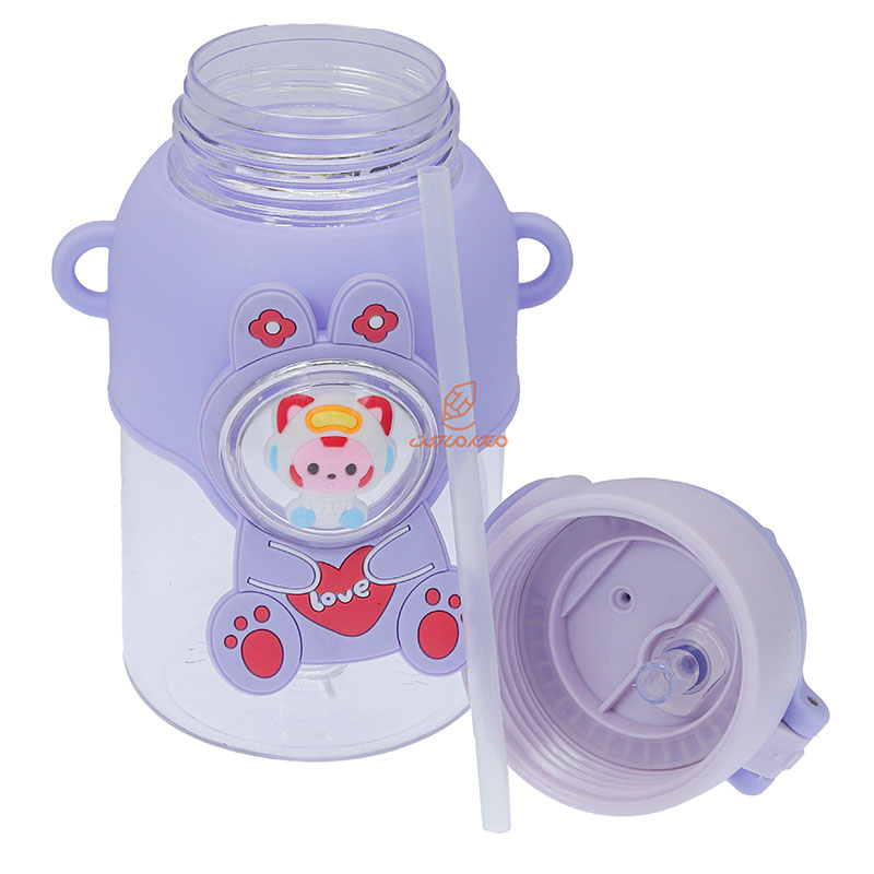 قمقمه فانتزی عروسک دار طرح گربه یاسی (1)