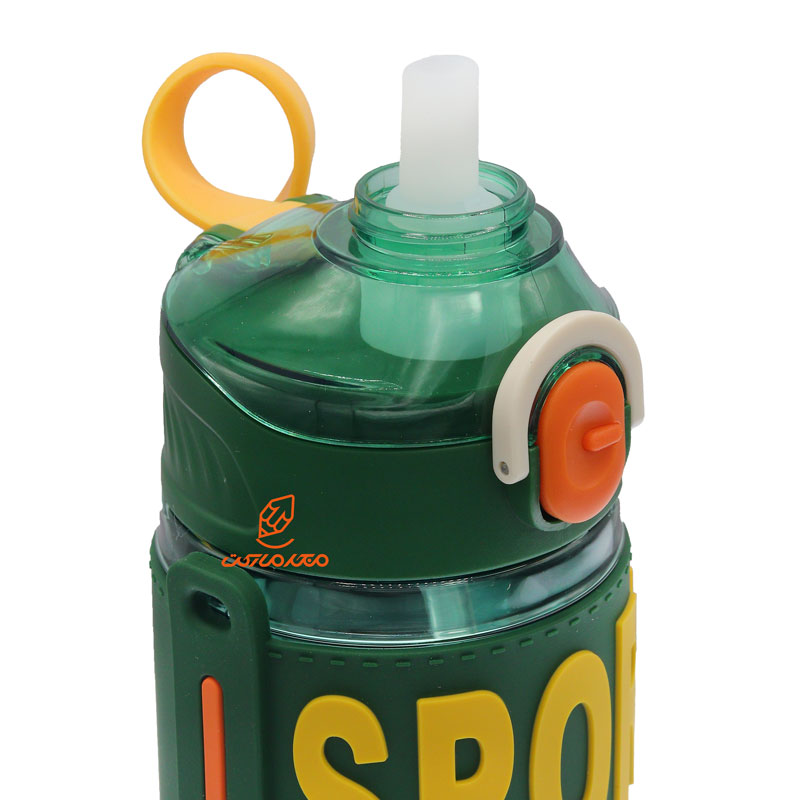 قمقمه ورزشی نی دار 500 میل کد 280 سبز SPORT BOTTLE (6)