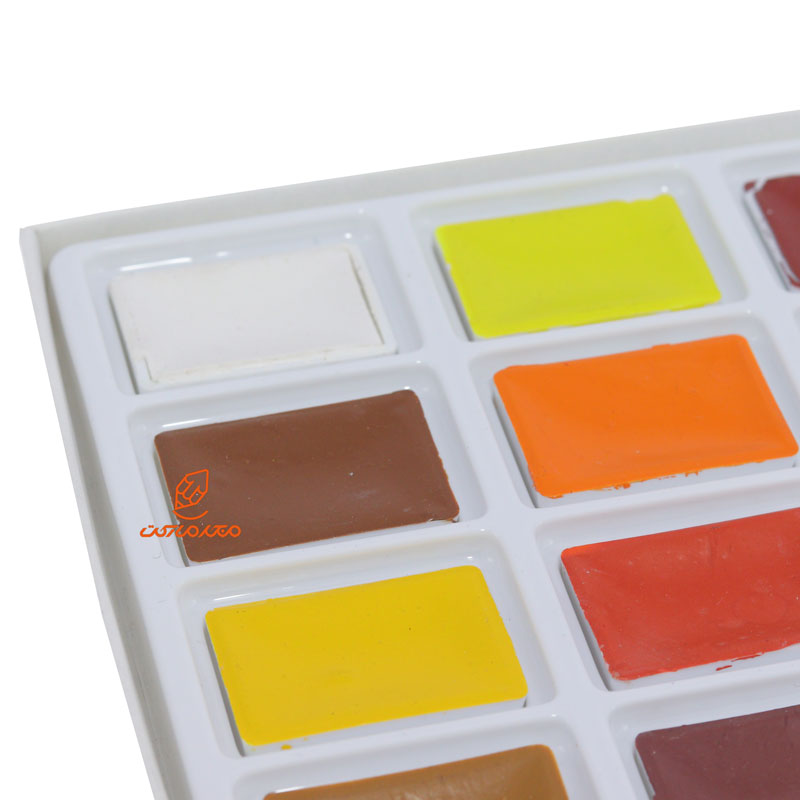 آبرنگ 24 رنگ مدل لادوگا جعبه مقوایی سن پترزبورگ (1)