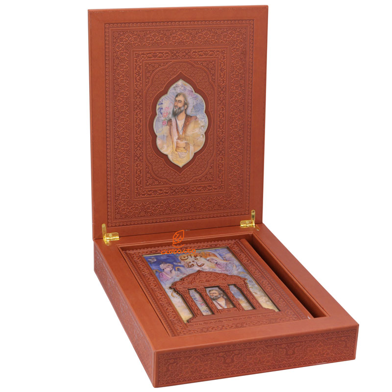 کتاب دیوان حافظ وزیری جعبه دار جلد چرم (5)