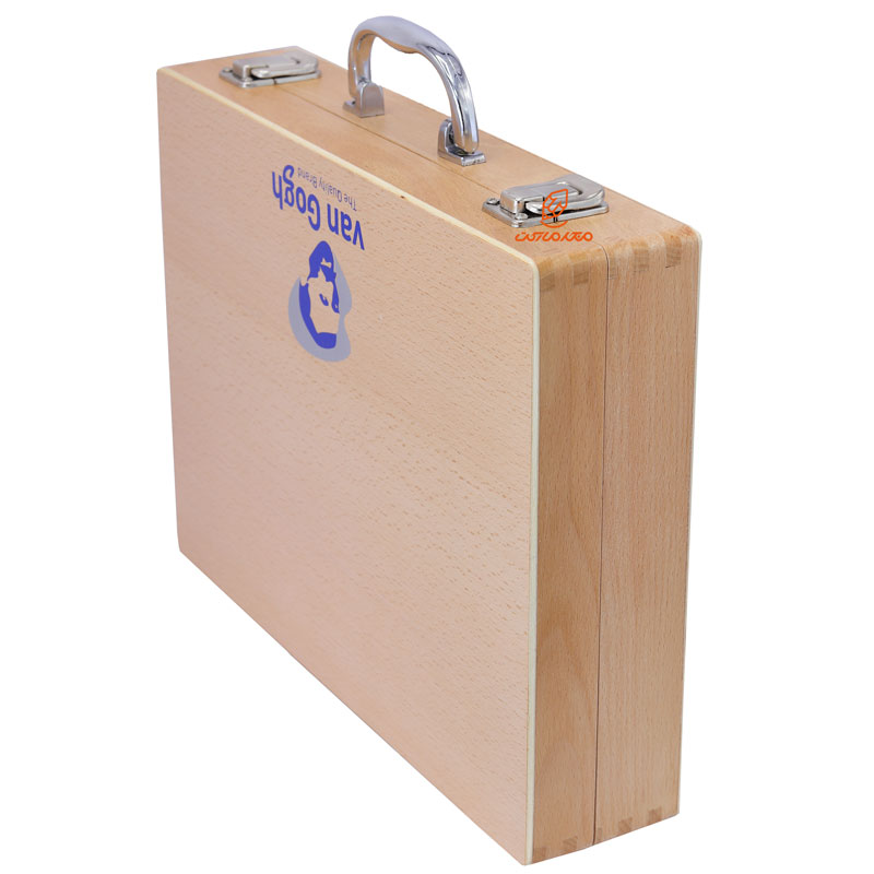 ست رنگ روغن 10 رنگ جعبه چوبی ونگوگ VAN GOGH (4)