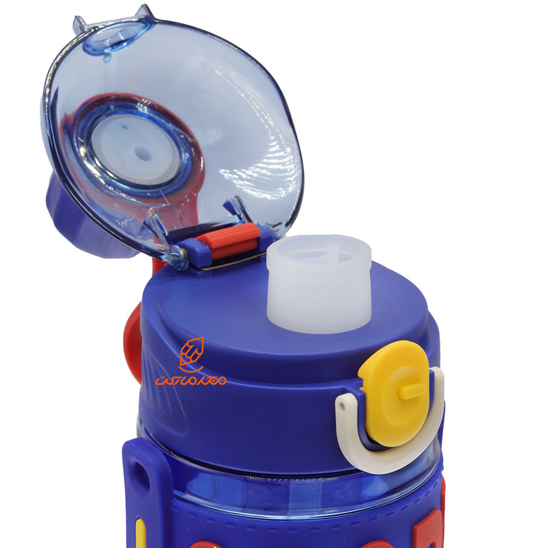 قمقمه ورزشی نی دار 500 میل کد 280 آبی SPORT BOTTLE (1)
