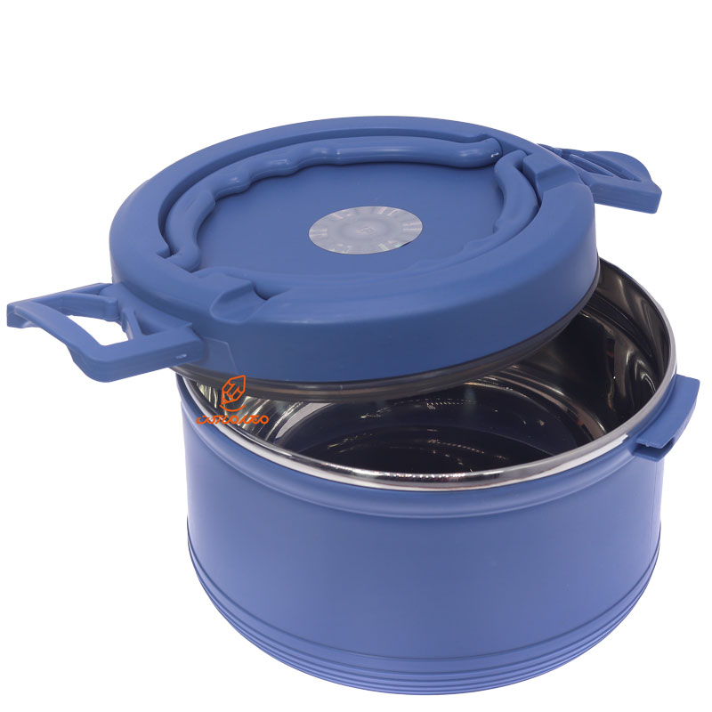 ظرف غذا یک طبقه آبی داخل استیل 2120 SIMPLE (5)