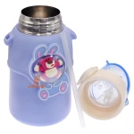 فلاسک فانتزی 600 میل کد AX013 آبی طرح خرس (5)